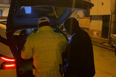 Bursa'da kaçan alkollü sürücü çıkmaz sokakta yakalandı