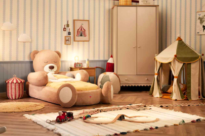 Çilek’ten yepyeni uyku arkadaşı: Teddy ayıcık karyola