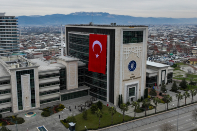 Bursa Türk Bayraklarıyla donatıldı