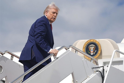 Uçağı arızalanan Trump, Washington’a geri döndü