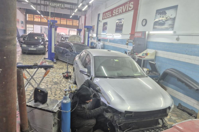 Yüzbinlerce araç servislerde onarılmayı bekliyor