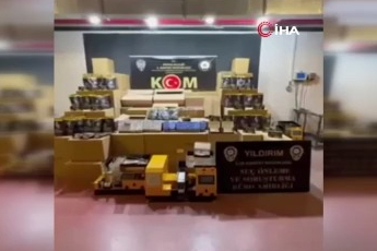 Bursa’da kaçak tütün operasyonu: 460 kilo tütün yakalandı