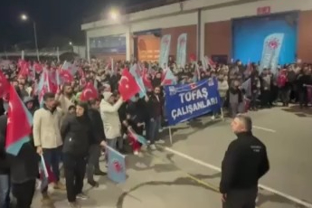 Metaş işçileri kazandı, TOFAŞ'ta büyük kutlama