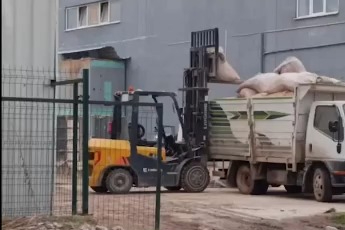 İnegöl'de forkliftten düşen işçi hayatını kaybetti