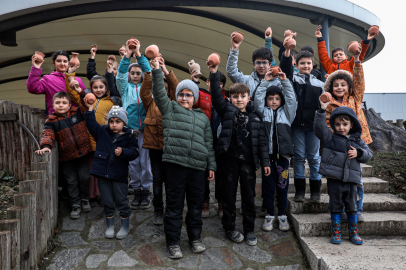 Bursa'da minikler arkeolojiyi eğlenerek öğrendi