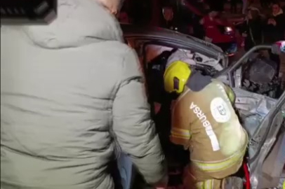 Bursa'da feci kaza: 3 ağır yaralı