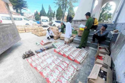 Vietnam polisinden sahte kahve deposuna baskın