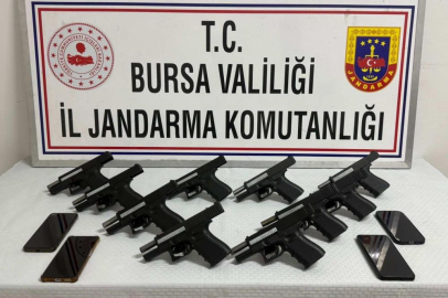 Bursa’da Jandarmadan silah operasyonu