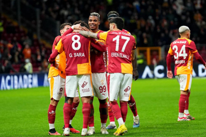 Galatasaray, üç puanı dört golle kazandı