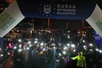 Tarihi Çarşı'nın gece atmosferinde oryantiring heyecanı