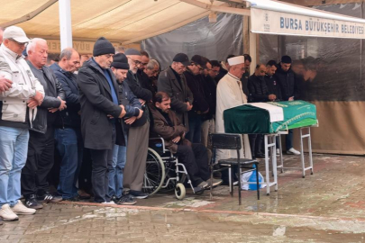 Bursa’da öldürülen kayınpeder son yolculuğuna uğurlandı
