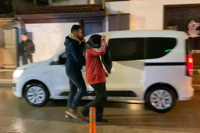 Bursa'da ortalığı bir birine katan gençlerden biri yakalandı