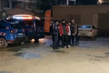 İnegöl’de kaçak göçmenler yakalandı