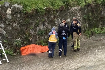 Bursa'da dereye düşen adam kalp masajıyla hayata döndürüldü
