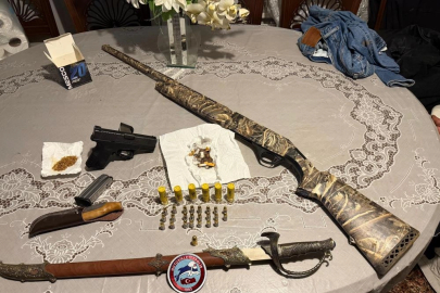 Bursa'da huzur uygulaması: Silah ve mühimmat ele geçirildi