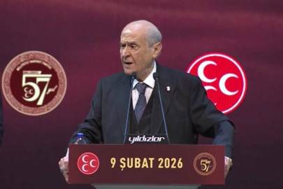 Bahçeli, MHP'nin 57. yıl dönümü programında konuştu