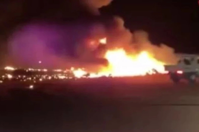 Ambulans helikopter askeri üsse düştü: 5 ölü