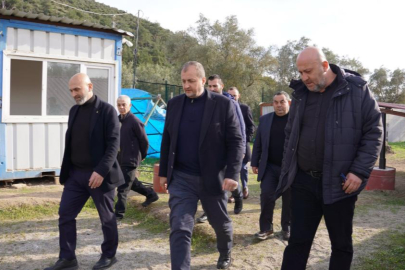 Başkan Usta’dan Hisardere Nekropolü’nde inceleme