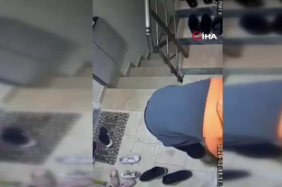 Bursa'da kuryeden bayrak hassasiyeti : Duyarlı hareket kamerada