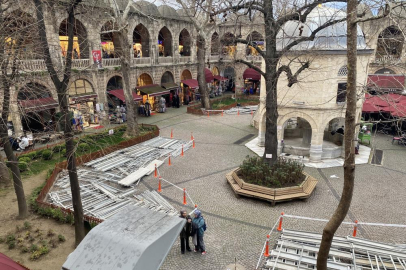 Tarihi Koza Han'da kafeler için yürütmeyi durdurma kararı