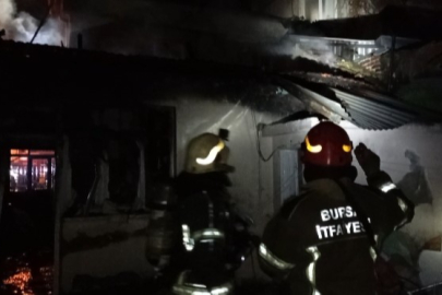 Bursa'da müstakil evde korkutan yangın