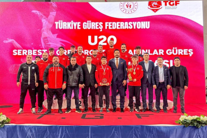 U20 Serbest Güreş Türkiye Şampiyonası sona erdi