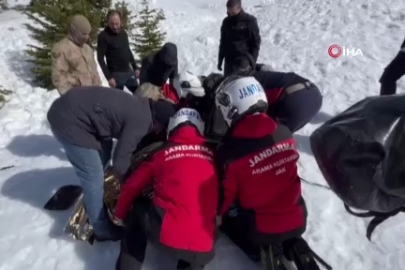 Uludağ'da kızak faciası: JAK'tan hızlı müdahale