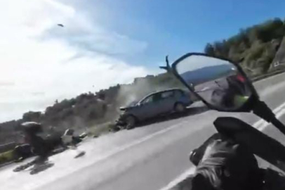 Bursa'da kaza yapan motosiklet sürücüsü hayatını kaybetti