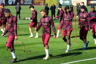 Galatasaray, Juventus maçı hazırlıklarını tamamladı