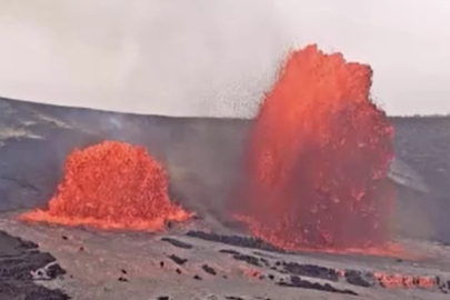 Klauea Yanardağı'nda 42. patlama