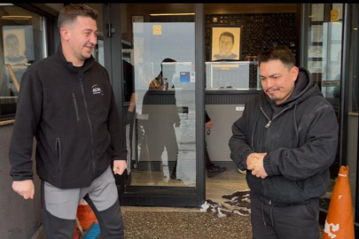 Gemlik'te muhtar ile esnafın renkli diyaloğu