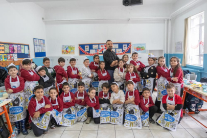 Marmarabirlik minik şeflerle sağlıklı nesiller yetiştiriyor