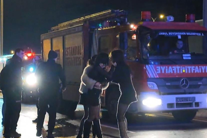 Kaza yerini karıştıran kadınlar kamerada