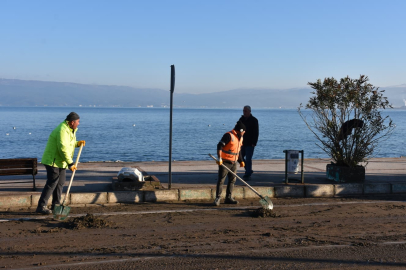 Kurşunlu’da fırtınanın izleri siliniyor