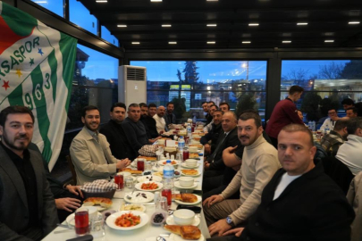 Bursaspor ve MKE Ankaragücü iftar sofrasında buluştu