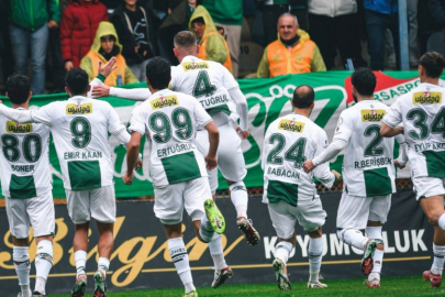 Bursaspor yeniden zirvede