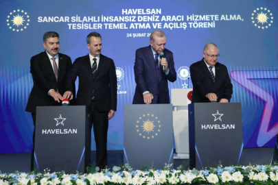 Cumhurbaşkanı Erdoğan’ın katılımıyla SANCAR SİDA hizmete alındı