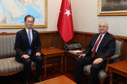 Bakan Güler, Tamura’yı kabul etti