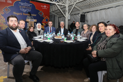 Bereket sofrası Yıldırım’da kuruldu