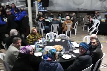 Bereket sofrası Yıldırım’da kuruldu