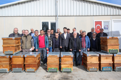 Büyükşehir'den kırsal üretime kovan desteği