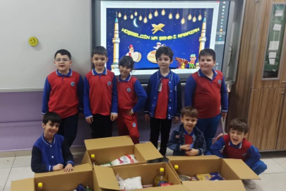 Bursa'da minik ellerin büyük yüreği