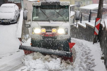 Osmangazi’de karla mücadele seferberliği