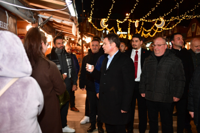 Başkan Aydın Ramazan Sokağı’nda vatandaşlarla buluştu