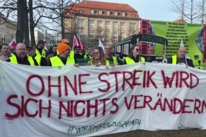 Toplu taşıma çalışanlarının 2 günlük grevi başladı