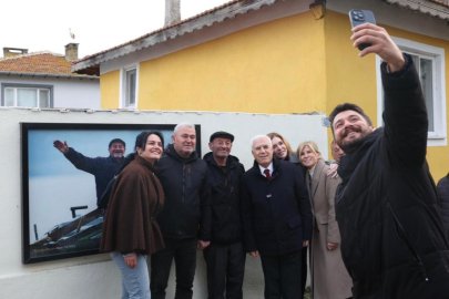 Başkan Bozbey'den Yaren Leylek ve Adem Amca'ya ziyaret