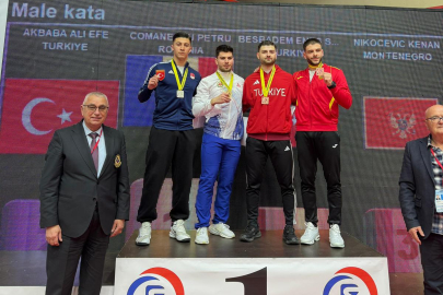 Belediyesporlu karateci Beşbadem'den büyük başarı