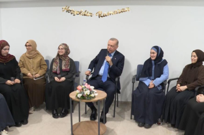 Cumhurbaşkanı Erdoğan üniversite öğrencileri ile buluştu