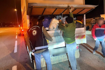 Bursa'da geniş kapsamlı kaçak göçmen operasyonu