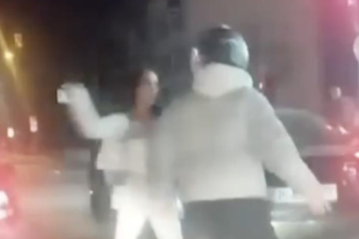 Bursa’da kadın sürücüden tekme ve tokatlı saldırı